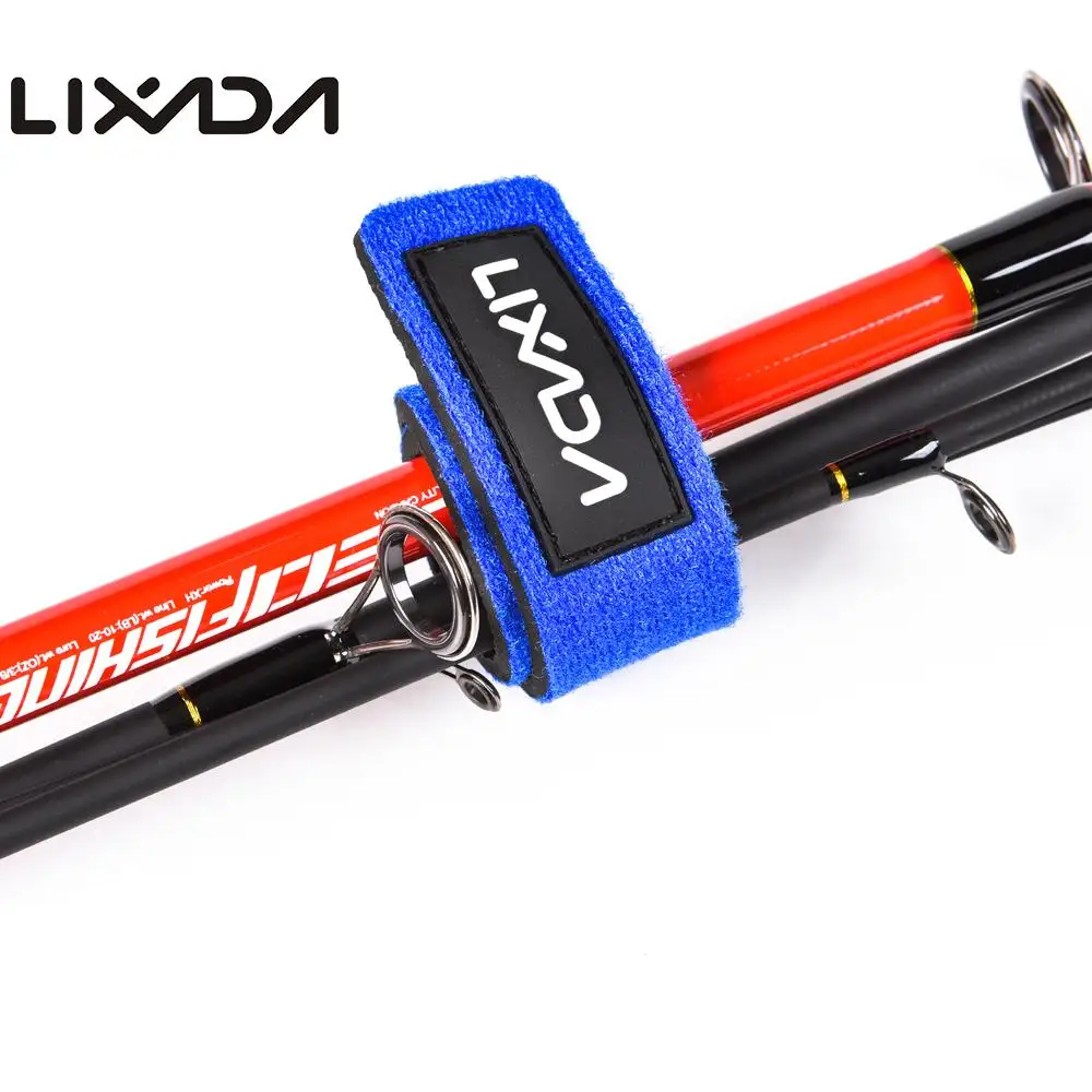 Lixada 2 Pack Fishing Rod Sleeve Elastic Strap Belt Fishing Pole Tie Wrapping Band Pack with Elastic Carp Fishing Pesca Hot
Lixada 2 Pack Fishing Rod Sleeve Elastic Strap Belt Fishing Pole Tie Wrapping Band Pack with Elastic Carp Fishing Pesca Hot