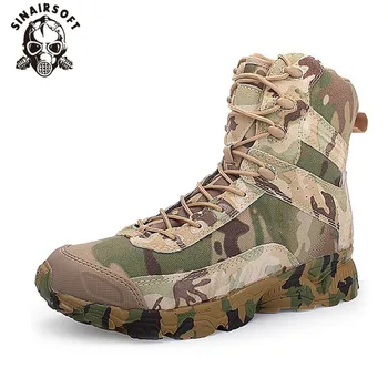 SINAIRSOFT Genuine Leather Outdoor Sport Army Men's Tactical Boots CP Camo Male Combat winter sneak Military Boots Hiking Shoes
SINAIRSOFT Genuine Leather Outdoor Sport Army Men's Tactical Boots CP Camo Male Combat winter sneak Military Boots Hiking Shoes