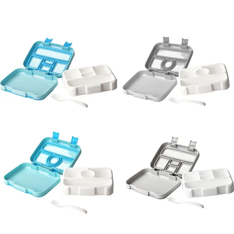 Multiple Usage Storage Box Snack Boxes Leakproof 5 Compartment Food Container Plastic Flip Cover Lunch Box Kitchen Supplies Tool
Multiple Usage Storage Box Snack Boxes Leakproof 5 Compartment Food Container Plastic Flip Cover Lunch Box Kitchen Supplies Tool