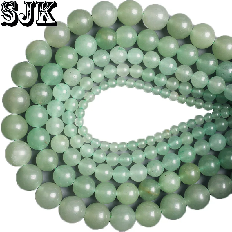 Beads Natural Stone Green Aventurine Stone Beads 4 6 8 10 12 14MM Round Smooth Loose Beads Handmade DIY For Jewelry Making
Beads Natural Stone Green Aventurine Stone Beads 4 6 8 10 12 14MM Round Smooth Loose Beads Handmade DIY For Jewelry Making
