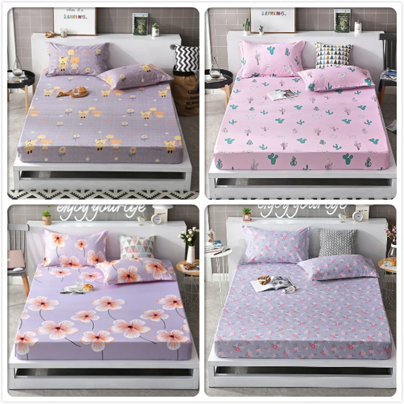1pcs Fitted Sheet High Quality Soft Cotton Mattress Cover with Rubber Elastic Band Adult Kids Child Bed Linen Single Double Size
1pcs Fitted Sheet High Quality Soft Cotton Mattress Cover with Rubber Elastic Band Adult Kids Child Bed Linen Single Double Size
