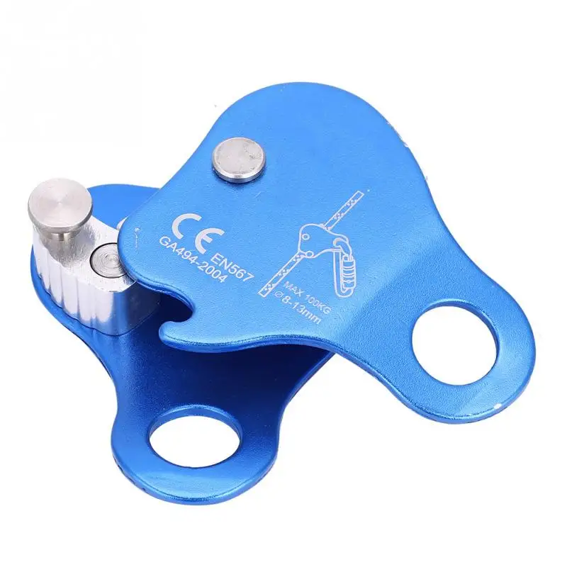 Rock Climbing Pulley Descender Safety Rope Quick Draw Gripper Outdoor Climbing Safety Rope Grab Lock Mountaineering Equipment
Rock Climbing Pulley Descender Safety Rope Quick Draw Gripper Outdoor Climbing Safety Rope Grab Lock Mountaineering Equipment