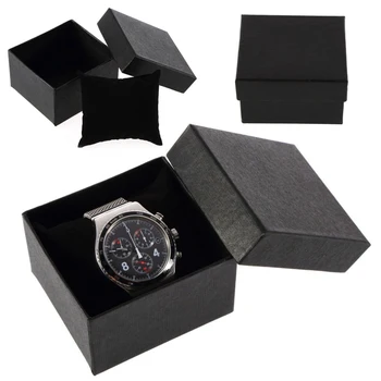 Black Jewelry Watch Box Foam Pillow Cushion Case Watch Jewelry Storage Gift Box Durable Present Bracelet Bangle Box Dropship
Black Jewelry Watch Box Foam Pillow Cushion Case Watch Jewelry Storage Gift Box Durable Present Bracelet Bangle Box Dropship
