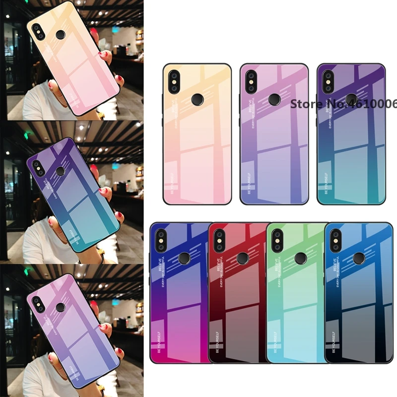 Tempered Glass Case For Xiaomi Mi Mix 3 2S Max 3 9 8 A2 Lite Mi8 Mi9 SE Gradient Phone Cover For Xiaomi Redmi 7 6A Note 7 6 Pro
Tempered Glass Case For Xiaomi Mi Mix 3 2S Max 3 9 8 A2 Lite Mi8 Mi9 SE Gradient Phone Cover For Xiaomi Redmi 7 6A Note 7 6 Pro