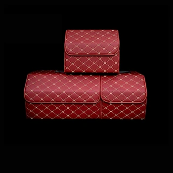 3Pcs/Set Car Trunk Organizer Box Storage Bag Auto Trash Tool Bag PU Leather Folding Large Cargo Storage Stowing Tidying
3Pcs/Set Car Trunk Organizer Box Storage Bag Auto Trash Tool Bag PU Leather Folding Large Cargo Storage Stowing Tidying