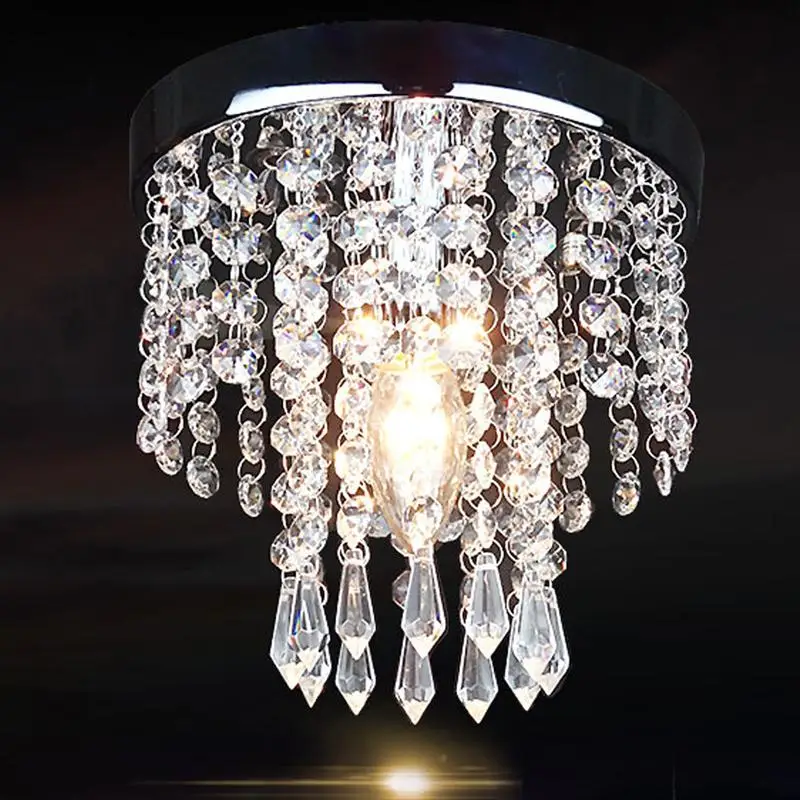 Modern Crystal Pendant Light 85-265V E14 5W Light Source Bedroom Living Room Hanging Indoor Lighting (20CM Diameter)
Modern Crystal Pendant Light 85-265V E14 5W Light Source Bedroom Living Room Hanging Indoor Lighting (20CM Diameter)