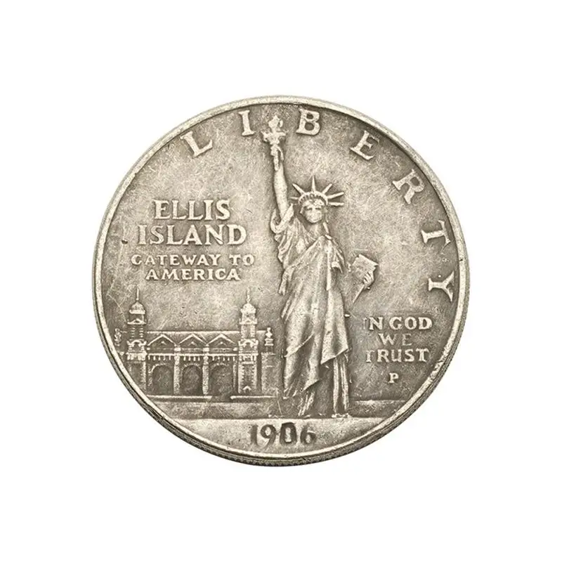 1906 Statue Of Liberty 1 US Dollar Eagle Ocean Torchbearer Coin Coin Commemorative Coin Dropshipping
1906 Statue Of Liberty 1 US Dollar Eagle Ocean Torchbearer Coin Coin Commemorative Coin Dropshipping
