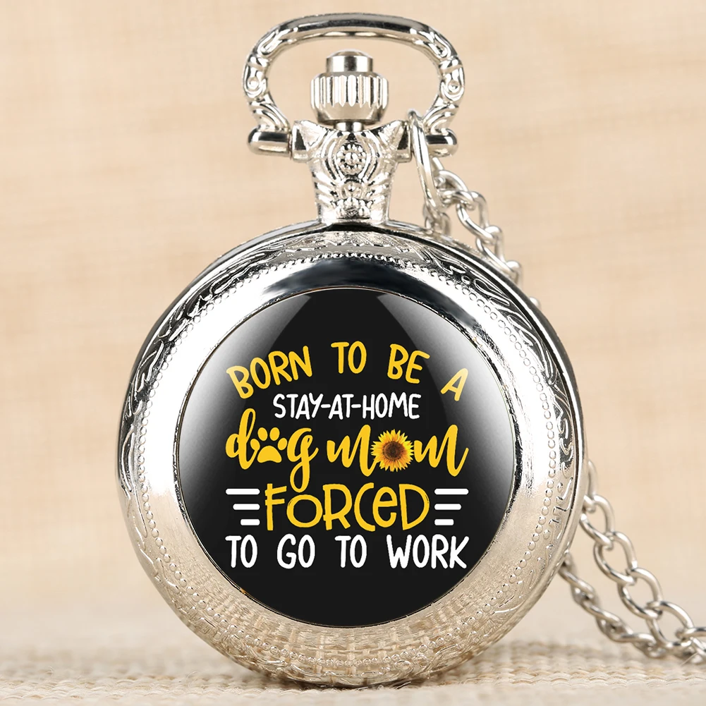 Trendy Dog Mom Series Pocket Watch for Women Retro Necklace Watches for Female Quartz Pendant Watch Chain for Ladies
Trendy Dog Mom Series Pocket Watch for Women Retro Necklace Watches for Female Quartz Pendant Watch Chain for Ladies