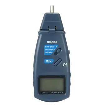 Uxcell DT-6236B 2 In 1 Digital Tachometer Contact / Non - Contact Photo Tachometer RPM Tachometer 2.5-99.999 RPM Photo Tach
Uxcell DT-6236B 2 In 1 Digital Tachometer Contact / Non - Contact Photo Tachometer RPM Tachometer 2.5-99.999 RPM Photo Tach