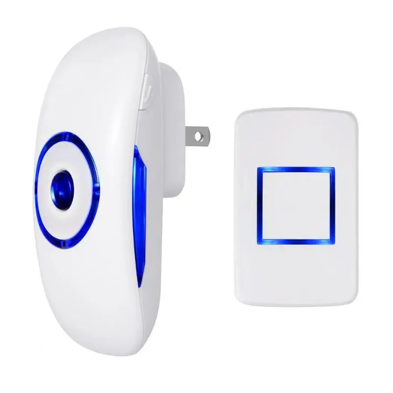 AC 90-260V Smart Wireless Doorbell Waterproof 300m Range Remote Door Bell 1 Transmitter+ 1 Receiver with 36 Chimes US/EU Plug
AC 90-260V Smart Wireless Doorbell Waterproof 300m Range Remote Door Bell 1 Transmitter+ 1 Receiver with 36 Chimes US/EU Plug
