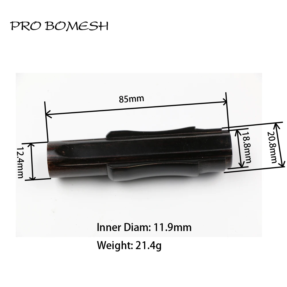 Pro Bomesh 1pcs 21.4g Inner Diameter 11.9mm Wood Reel Seat Accessory DIY Fishing Rod Component Repair
Pro Bomesh 1pcs 21.4g Inner Diameter 11.9mm Wood Reel Seat Accessory DIY Fishing Rod Component Repair