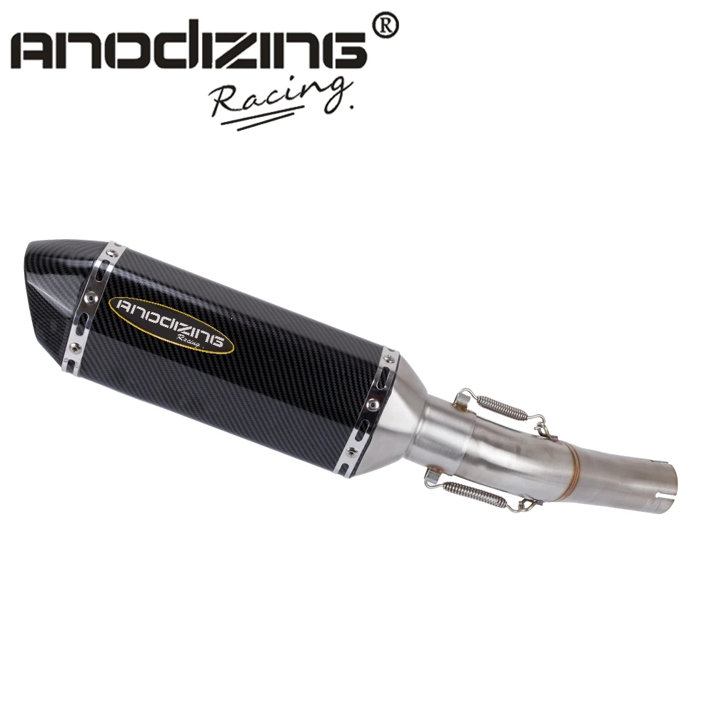 Motorcycle Exhaust System Slip On Middle Pipe Link Muffler For Honda CB500F CBR400R CBR500R 2016 2017 2018 SLIP-ON
Motorcycle Exhaust System Slip On Middle Pipe Link Muffler For Honda CB500F CBR400R CBR500R 2016 2017 2018 SLIP-ON