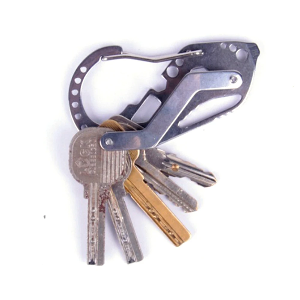 Multifunction EDC tool stainless steel Key Holder Organizer Clip Folder Keyring Keychain Case Outdoor Survival travel tool
Multifunction EDC tool stainless steel Key Holder Organizer Clip Folder Keyring Keychain Case Outdoor Survival travel tool