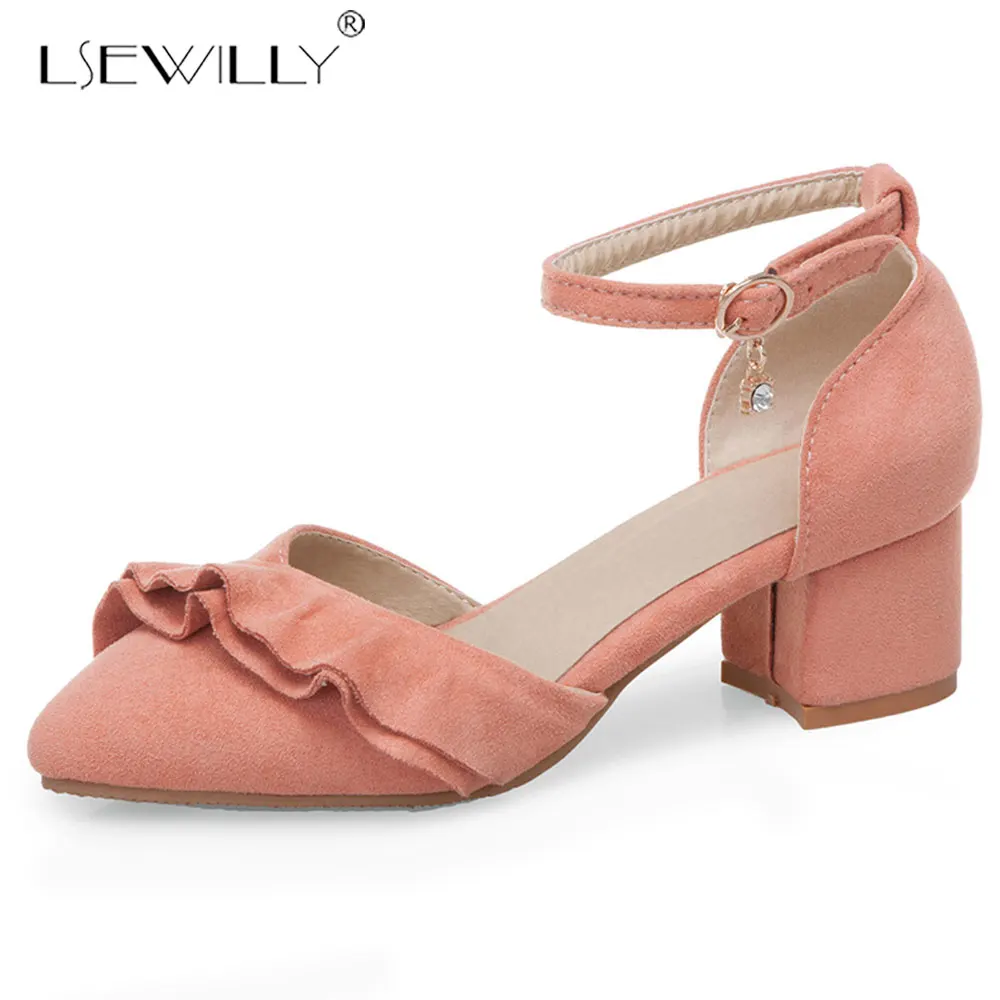 Lsewilly 2019 Female Black Beige Sandals Thick High Heel PU Leather Pointed Toe Ankle Buckle Summer Shoes Size 31-47 E899
Lsewilly 2019 Female Black Beige Sandals Thick High Heel PU Leather Pointed Toe Ankle Buckle Summer Shoes Size 31-47 E899