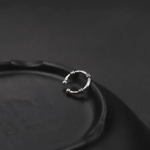 1pc 925 Solid Sterling Silver Fashion Jewelry Ear Cuff Wrap Clip-on Earring For Men Women A1052
1pc 925 Solid Sterling Silver Fashion Jewelry Ear Cuff Wrap Clip-on Earring For Men Women A1052