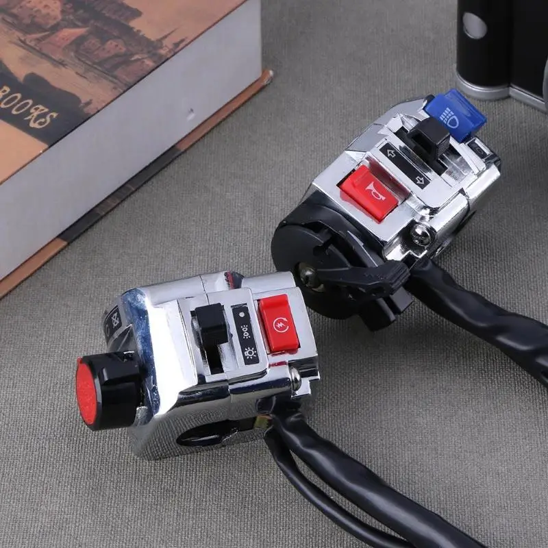 VODOOL 2pcs Motorcycle Handlebar Switch Assembly Headlight Button Switch Motorcycle Left Right Switches New Fashion
VODOOL 2pcs Motorcycle Handlebar Switch Assembly Headlight Button Switch Motorcycle Left Right Switches New Fashion