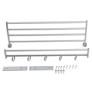 HOT SALE Modern Double Wall Mounted Bathroom Bath Towel Rails Holder Storage Rack Shelf
HOT SALE Modern Double Wall Mounted Bathroom Bath Towel Rails Holder Storage Rack Shelf