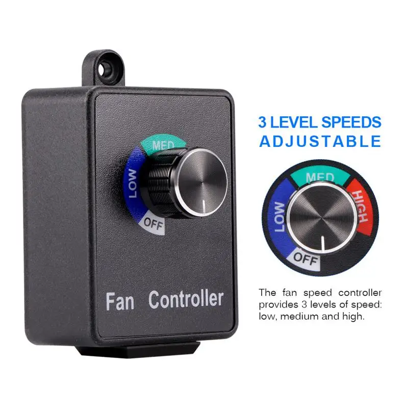 3 Level Speeds Adjustable Wireless Speed Controller Inline Duct Fan Speed Controller Vent Fan Speed Adjuster High Quality
3 Level Speeds Adjustable Wireless Speed Controller Inline Duct Fan Speed Controller Vent Fan Speed Adjuster High Quality