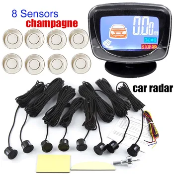 Buzzer LCD monitor Display Car Reverse Backup Radar Monitor System 8 Sensors 22.5mm Alarm Alert BeBe Loud Parking Sensor Kit
Buzzer LCD monitor Display Car Reverse Backup Radar Monitor System 8 Sensors 22.5mm Alarm Alert BeBe Loud Parking Sensor Kit