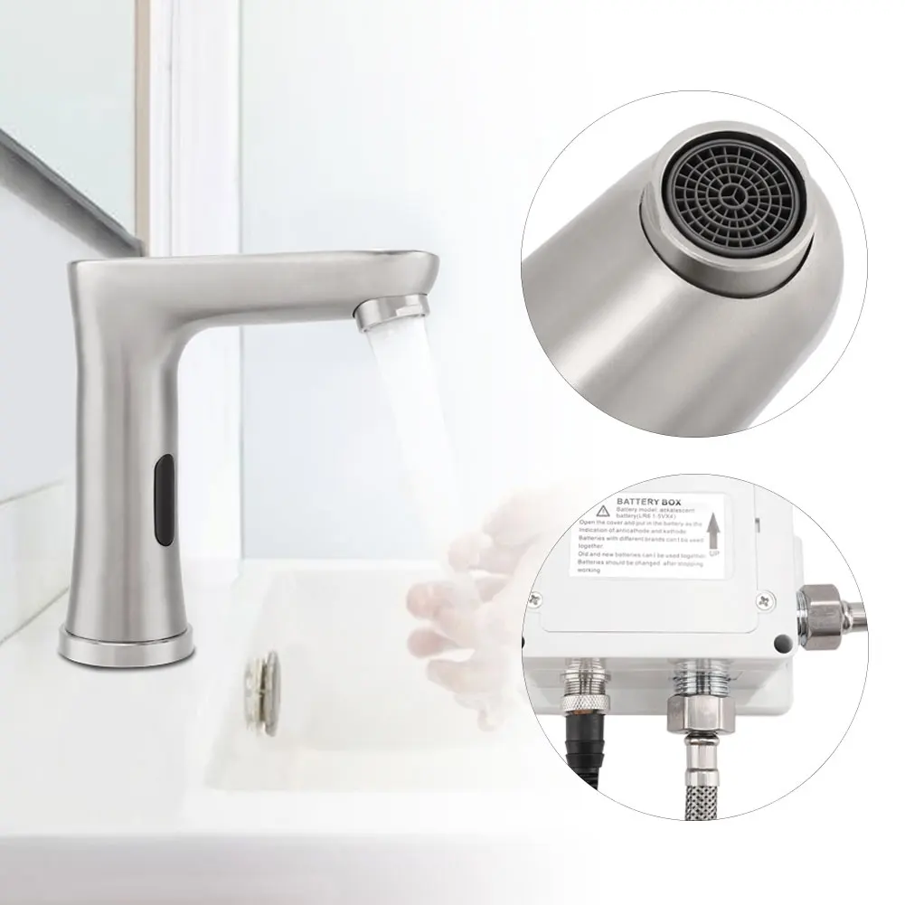 Bathroom Stainless Steel Intellisense Hot&Cold Water Water Tap Faucet Electric Kitchen Water HeaterTap
Bathroom Stainless Steel Intellisense Hot&Cold Water Water Tap Faucet Electric Kitchen Water HeaterTap