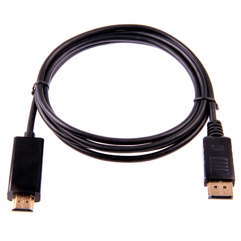 1.8M / 6FT 10FT DisplayPort Display Port DP Male to HDMI Male M/M Cable Adapter for MacBook Air Dell Monitor
1.8M / 6FT 10FT DisplayPort Display Port DP Male to HDMI Male M/M Cable Adapter for MacBook Air Dell Monitor