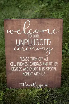 Unquie Wedding Welcome Sign,Welcome To Our Unplugged Ceremony Wooden Sign,Wedding Gift Rustic Wedding Party Entrance Decor
Unquie Wedding Welcome Sign,Welcome To Our Unplugged Ceremony Wooden Sign,Wedding Gift Rustic Wedding Party Entrance Decor