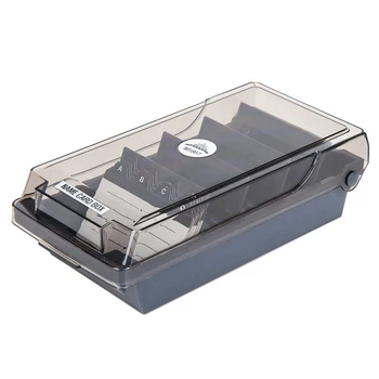 HIPSTEEN Large Capacity Place Name Card Holder ID Cards Bank Cards Storage Box for Office Storage Container Box
HIPSTEEN Large Capacity Place Name Card Holder ID Cards Bank Cards Storage Box for Office Storage Container Box