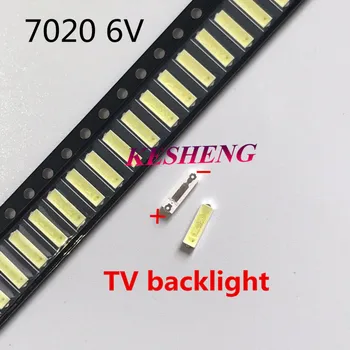 100 pz/lotto Lextar SMD LED 7020 6 V 0.5 W 50LM Bianco Freddo Per La TV Retroilluminazione
100 pz/lotto Lextar SMD LED 7020 6 V 0.5 W 50LM Bianco Freddo Per La TV Retroilluminazione