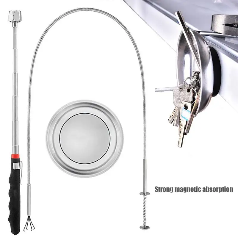 Pick-Up Tool Set Flexible Claw Grabber Tool Magnetic Parts Tray Telescoping Magnet Pickup Tool Metal Object Picking
Pick-Up Tool Set Flexible Claw Grabber Tool Magnetic Parts Tray Telescoping Magnet Pickup Tool Metal Object Picking