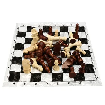 32Pcs Portable Wooden Chess Board Set Travel Outdoor Chess Backgammon Toy Children Educational Learn Gifts Small/Medium/Large
32Pcs Portable Wooden Chess Board Set Travel Outdoor Chess Backgammon Toy Children Educational Learn Gifts Small/Medium/Large