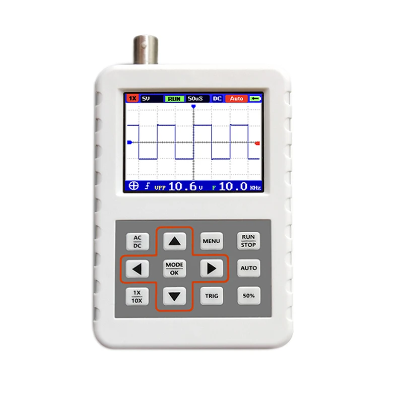 Dso Fnirsi Pro Handheld Mini Portable Digital Oscilloscope 5M Bandwidth 20Msps Sampling Rate
Dso Fnirsi Pro Handheld Mini Portable Digital Oscilloscope 5M Bandwidth 20Msps Sampling Rate