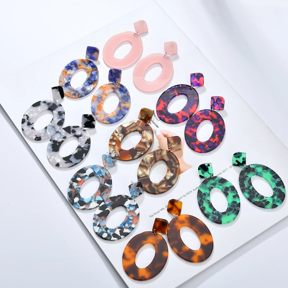 Fashion Women Round Drop Earrings Women Circle Acrylic Acetic Acid Tortoise Shell Boho Leopard Wedding Jewelry Women Gifts
Fashion Women Round Drop Earrings Women Circle Acrylic Acetic Acid Tortoise Shell Boho Leopard Wedding Jewelry Women Gifts