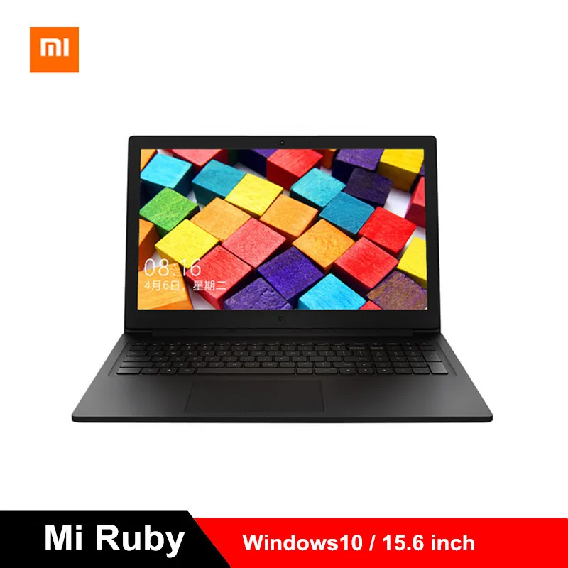 

2019 Xiaomi Mi Ruby 15.6 inch Laptop Windows10 i5-8250U Quad Core Notebook 8GB RAM 512GB SSD 1.6GHz GeForce MX110 PC