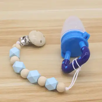 1pc Baby Pacifier Clip Chain Wooden Holder Chupetas Soother Pacifier Clips Leash Strap Nipple Holder For Infant Feeding
1pc Baby Pacifier Clip Chain Wooden Holder Chupetas Soother Pacifier Clips Leash Strap Nipple Holder For Infant Feeding