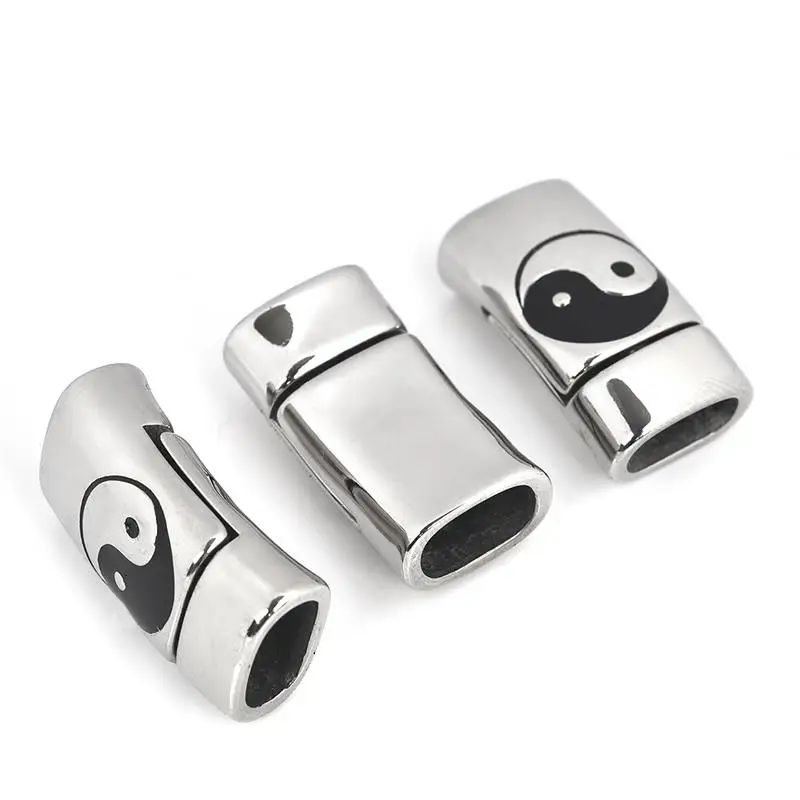 Leather Bracelet Connectors Magnetic Clasps Tai Chi Buckle Magnet Hook Stainless Steel Clasp DIY Jelwely Making Findings
Leather Bracelet Connectors Magnetic Clasps Tai Chi Buckle Magnet Hook Stainless Steel Clasp DIY Jelwely Making Findings