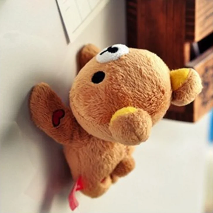 1Pcs/set Cute Kawaii Plush Rliakkuma Fridge Magnet / Home Decoration stuffed plush toy doll Refrigerator Magnets Gift
1Pcs/set Cute Kawaii Plush Rliakkuma Fridge Magnet / Home Decoration stuffed plush toy doll Refrigerator Magnets Gift