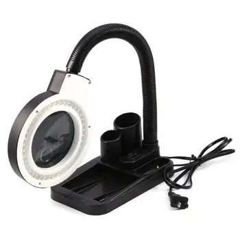 Nail Art LED Magnifying Desk Lamp 40 LED lights Tattoo Illuminated Lighting 5X 10X Stand Magnifier Desk Table Lamp US plug
Nail Art LED Magnifying Desk Lamp 40 LED lights Tattoo Illuminated Lighting 5X 10X Stand Magnifier Desk Table Lamp US plug