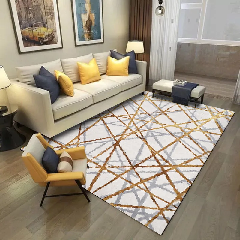 DeMissir Golden Gray Crossing Geometric Lines Printed Carpets Rugs For Kids Bedroom Living Room 10 Kinds Size Dropshipping
DeMissir Golden Gray Crossing Geometric Lines Printed Carpets Rugs For Kids Bedroom Living Room 10 Kinds Size Dropshipping
