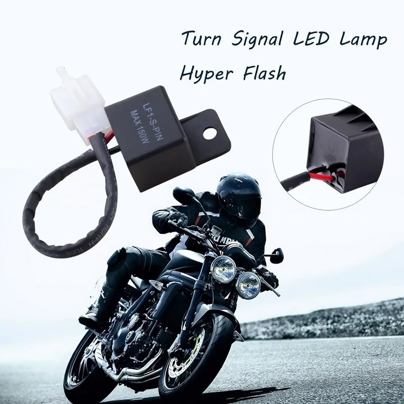 2 контактное электронное светодиодное реле указателя поворота для мотоцикла Honda