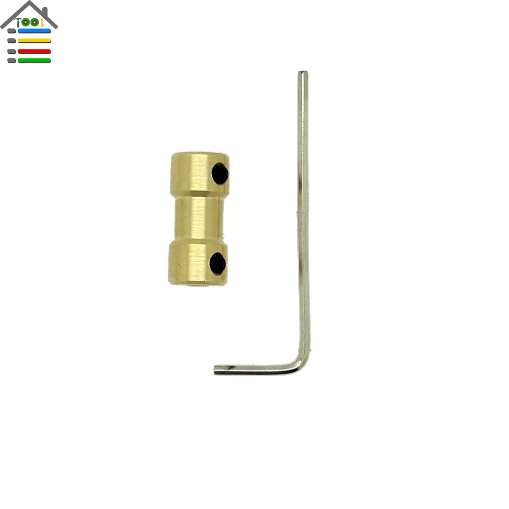 2mm/3mm/3.17mm/4mm/5mm Brass Rigid Motor Shaft Coupling Coupler Motor Transmission Connector Screws Wrench RC Model Joint Model
2mm/3mm/3.17mm/4mm/5mm Brass Rigid Motor Shaft Coupling Coupler Motor Transmission Connector Screws Wrench RC Model Joint Model