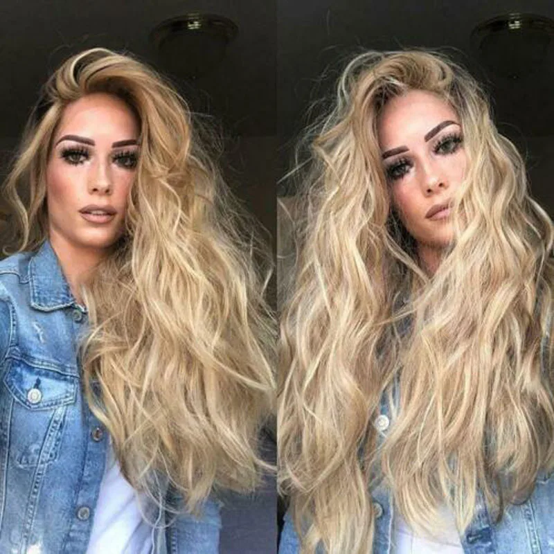 2019 Hot Sale New Fahion Women Long Wavy Full Hair Wigs White Gradient Black Brown Cosplay Party Wig
2019 Hot Sale New Fahion Women Long Wavy Full Hair Wigs White Gradient Black Brown Cosplay Party Wig