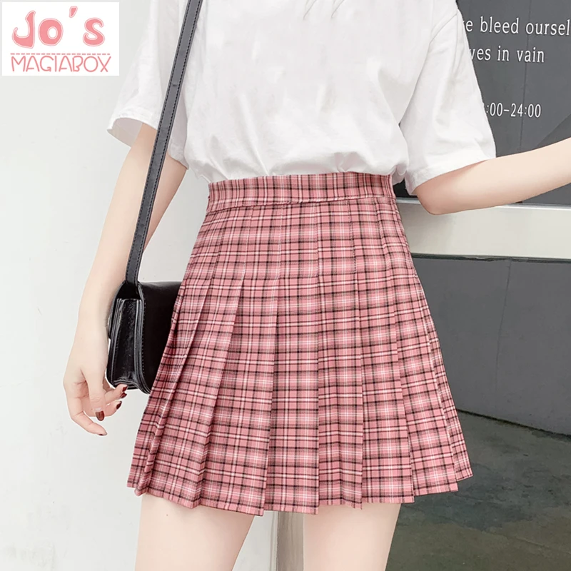 2019 Summer Plaid Japanese Kawaii Mini Skirt Women Harajuku Empire Casual Student School Uniform A-Line Sailor Above Knee Skirts
2019 Summer Plaid Japanese Kawaii Mini Skirt Women Harajuku Empire Casual Student School Uniform A-Line Sailor Above Knee Skirts