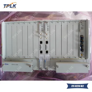 Hign quality ZTE C220 GPON/EPON OLT with 2*GCSA+2*EIGM+1*EPFC+1*Fan+-48V Power supply cable Optical Line Terminal equipment
Hign quality ZTE C220 GPON/EPON OLT with 2*GCSA+2*EIGM+1*EPFC+1*Fan+-48V Power supply cable Optical Line Terminal equipment