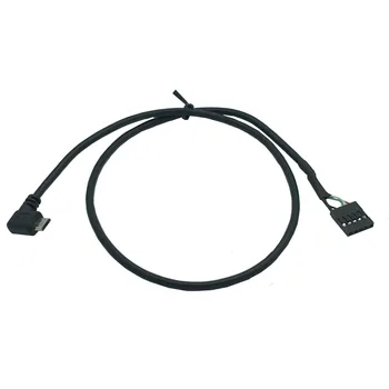 (2-Pack) 50CM 90 Degree Right Angle Micro-USB Male to 5 Pin Motherboard Female Adapter Dupont Extended Cable(Micro-USB M/5Pin)
(2-Pack) 50CM 90 Degree Right Angle Micro-USB Male to 5 Pin Motherboard Female Adapter Dupont Extended Cable(Micro-USB M/5Pin)