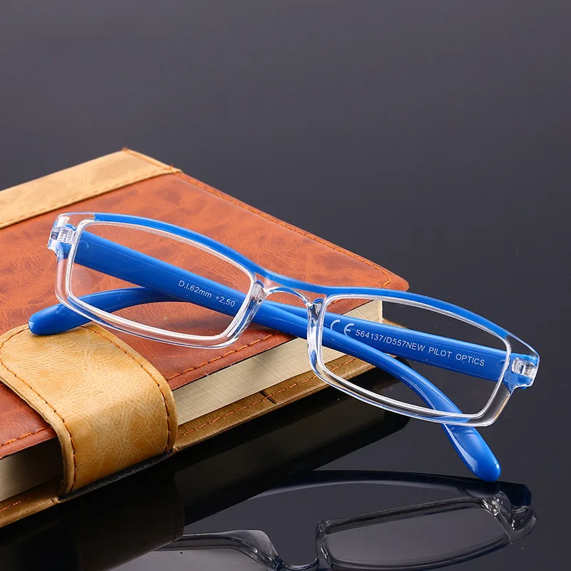 Clear Leans Reading Glasses Ultralight Full Frame Women&Men Resin HD Presbyopic Glasses +1.0 to+4.0 Unisex
Clear Leans Reading Glasses Ultralight Full Frame Women&Men Resin HD Presbyopic Glasses +1.0 to+4.0 Unisex