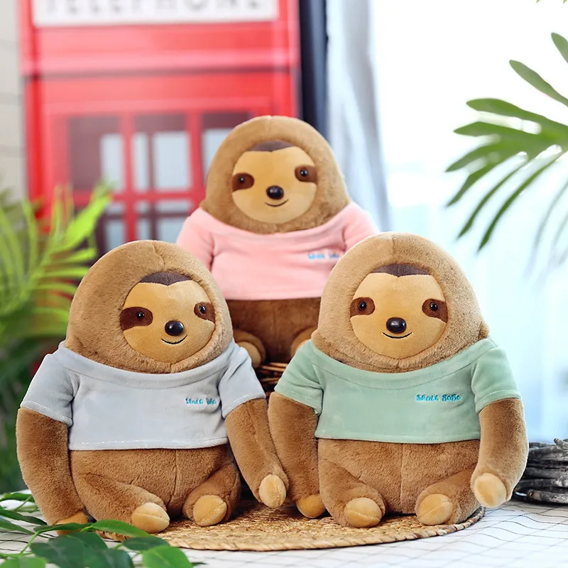 1pc Cartoon Sloth Plush Toys Doll Anime Sloth Stuffed Animals Soft Baby Appease Doll 28cm/11inch
1pc Cartoon Sloth Plush Toys Doll Anime Sloth Stuffed Animals Soft Baby Appease Doll 28cm/11inch