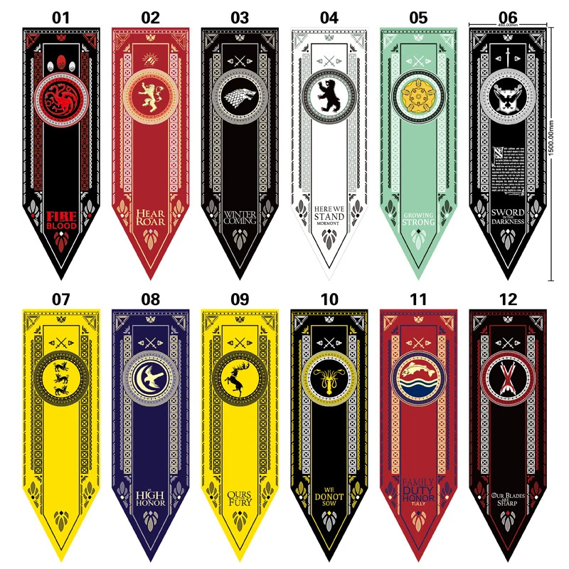 1PC Game of Thrones Stark Flag Families Flag Home Decor Wolf Dragon Polyester Thrones Banner Flag Games Decorate Dropshipping
1PC Game of Thrones Stark Flag Families Flag Home Decor Wolf Dragon Polyester Thrones Banner Flag Games Decorate Dropshipping