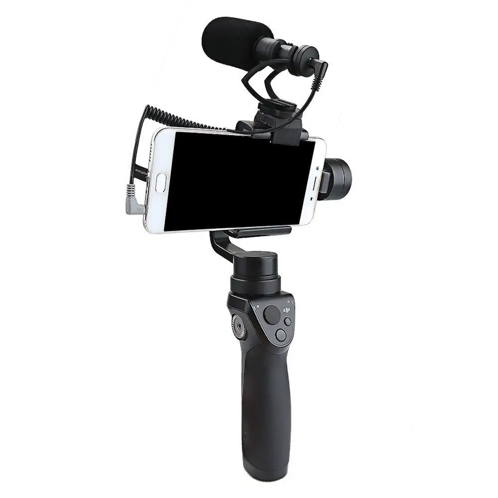 Professional Video Recording Microphones Universal Mount Covers Audio Cable for DJI OSMO Mobile 2 Generation Accessories
Professional Video Recording Microphones Universal Mount Covers Audio Cable for DJI OSMO Mobile 2 Generation Accessories