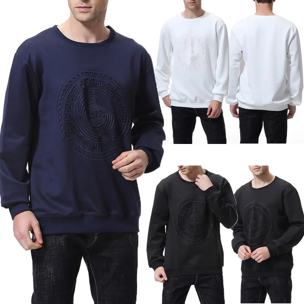 Fashion Mens O-Neck Long Sleeve Loose Sweatshirt Tops Sweat Shirt Pullover Men Autumn Spring Casual Sweatshirts
Fashion Mens O-Neck Long Sleeve Loose Sweatshirt Tops Sweat Shirt Pullover Men Autumn Spring Casual Sweatshirts