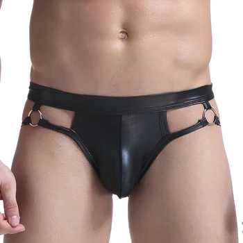 Male Underwear Sexy Low Waist Jockstrap Erotic G Strings Pouch Y Front Shorts Faux Leather Boxers Shorts Underwear Wholesale
Male Underwear Sexy Low Waist Jockstrap Erotic G Strings Pouch Y Front Shorts Faux Leather Boxers Shorts Underwear Wholesale